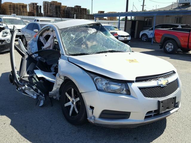 1G1PC5SH1B7300641 - 2011 CHEVROLET CRUZE LS SILVER photo 1