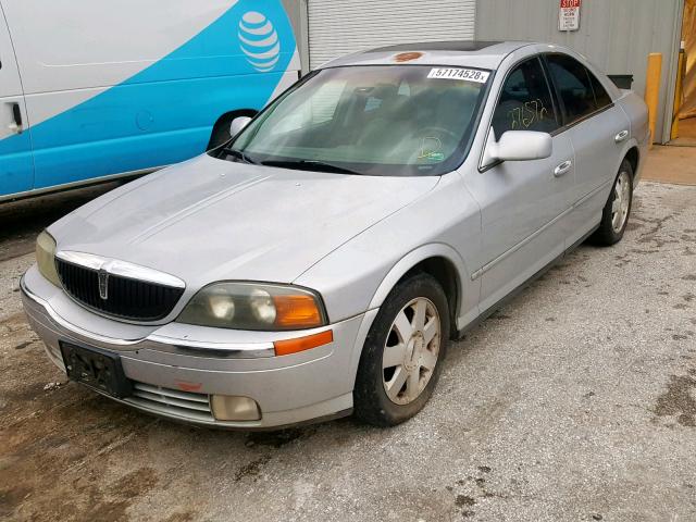 1LNHM87A61Y619141 - 2001 LINCOLN LS SILVER photo 2