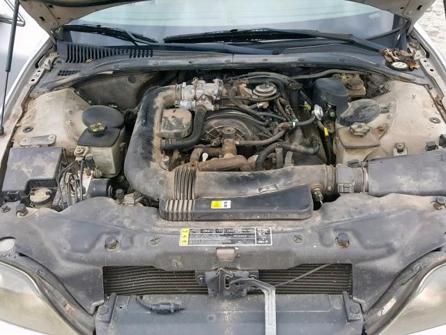 1LNHM87A61Y619141 - 2001 LINCOLN LS SILVER photo 7