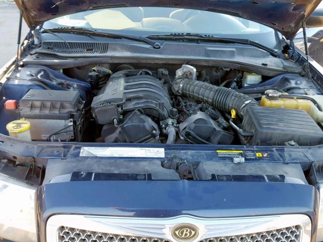 2C3KA43R36H157568 - 2006 CHRYSLER 300 BLUE photo 7