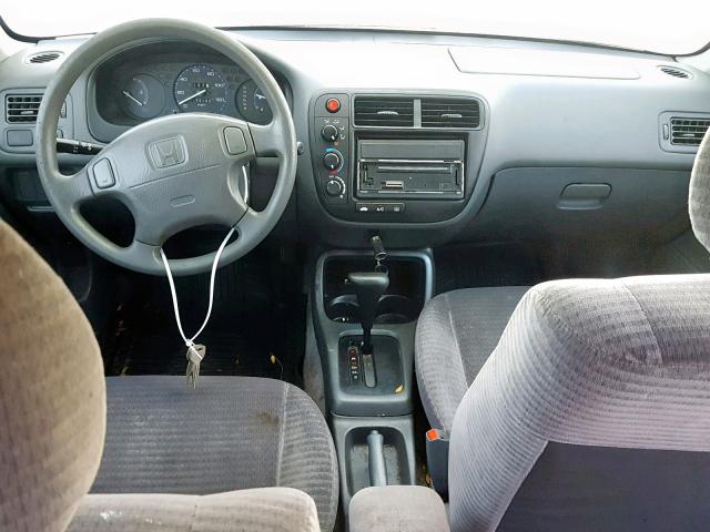 2HGEJ6613YH510910 - 2000 HONDA CIVIC BASE Mavi foto 9