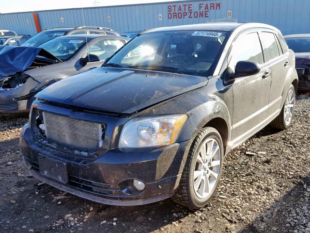 1B3CB5HA7BD152873 - 2011 DODGE CALIBER HE BLACK photo 2