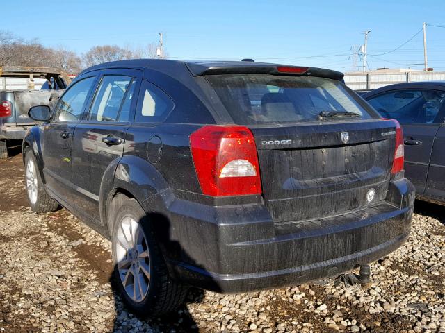 1B3CB5HA7BD152873 - 2011 DODGE CALIBER HE BLACK photo 3