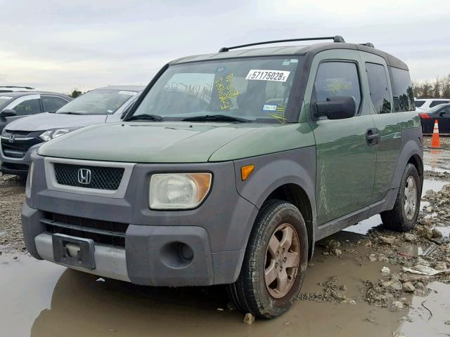 5J6YH18523L017669 - 2003 HONDA ELEMENT EX GREEN photo 2