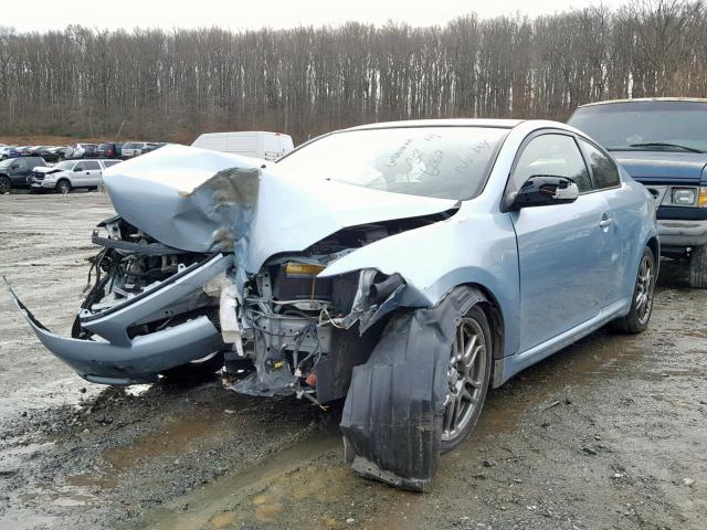 JTKDE177960068357 - 2006 TOYOTA SCION TC ლურჯი ფოტო 2