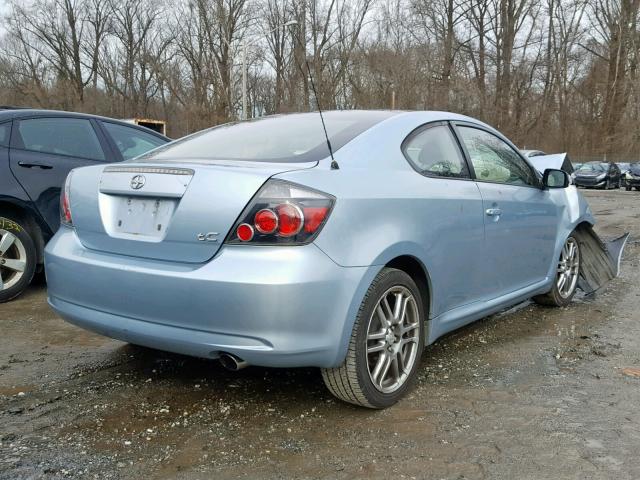 JTKDE177960068357 - 2006 TOYOTA SCION TC ლურჯი ფოტო 4