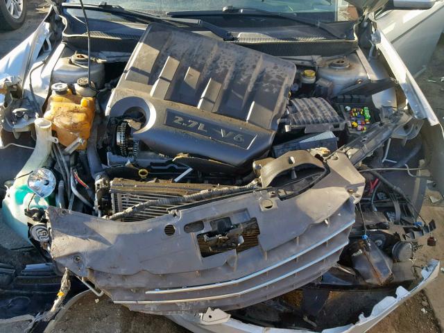 1C3LC56R47N506780 - 2007 CHRYSLER SEBRING TO SILVER photo 7