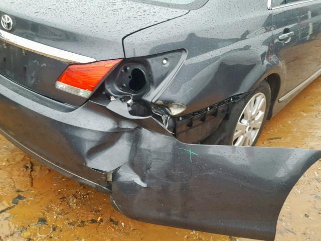 4T1BK3DB1BU395992 - 2011 TOYOTA AVALON BAS Մոխրագույն լուսանկար 9