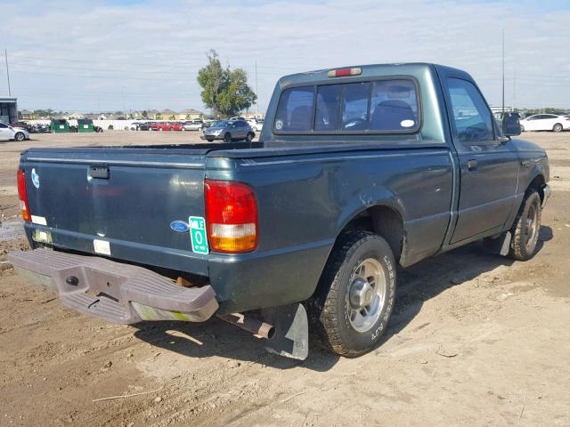 1FTCR10AXTUC83568 - 1996 FORD RANGER GREEN photo 4