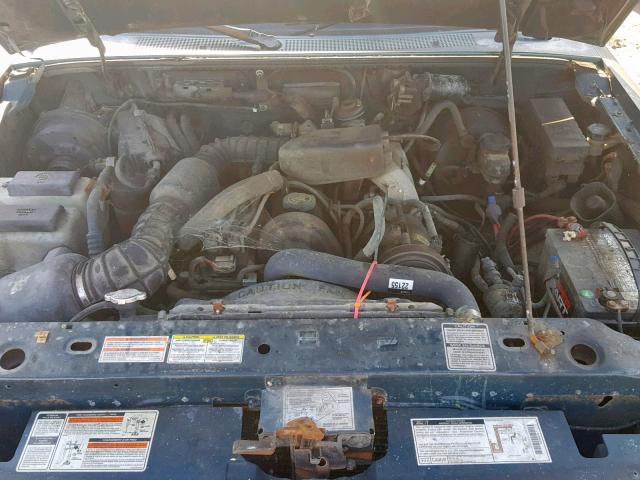 1FTCR10AXTUC83568 - 1996 FORD RANGER GREEN photo 7