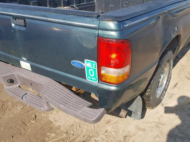 1FTCR10AXTUC83568 - 1996 FORD RANGER GREEN photo 9