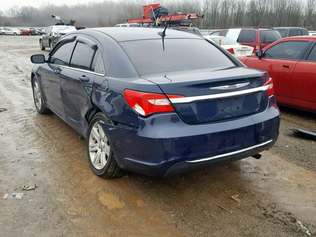 1C3CCBBB6EN150529 - 2014 CHRYSLER 200 TOURIN BLUE photo 3