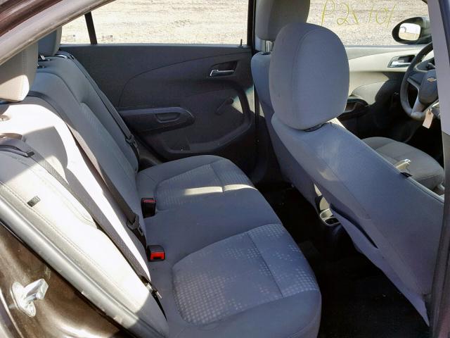 1G1JB5SH4D4228637 - 2013 CHEVROLET SONIC LS 黑色 照片 6