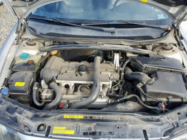 YV1RS59V942373698 - 2004 VOLVO S60 2.5T SILVER photo 7