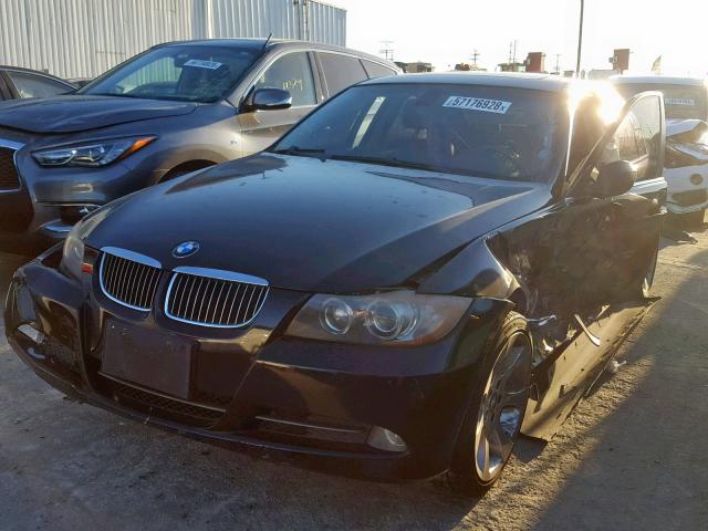 WBAVB33506PS06313 - 2006 BMW 330 I BLACK photo 2