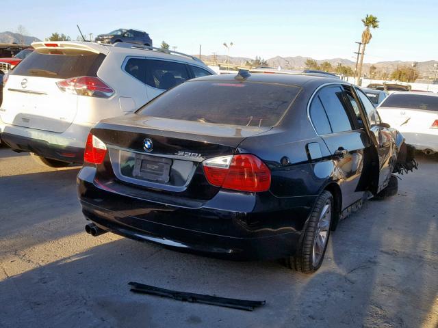 WBAVB33506PS06313 - 2006 BMW 330 I BLACK photo 4