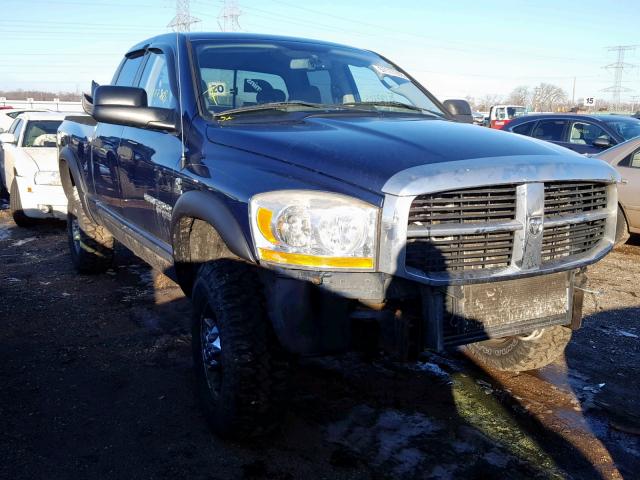 1D7KS28C46J163532 - 2006 DODGE RAM 2500 S BLUE photo 1