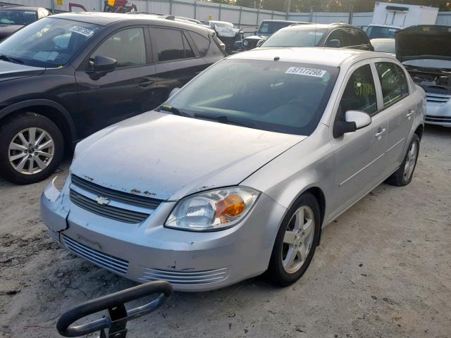 1G1AF5F56A7215855 - 2010 CHEVROLET COBALT 2LT GRAY photo 2