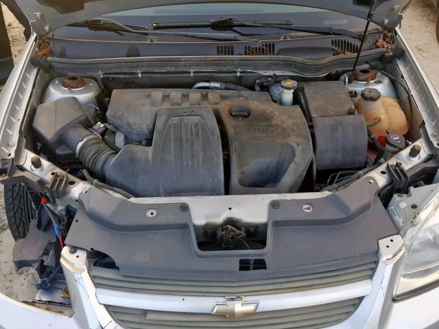 1G1AF5F56A7215855 - 2010 CHEVROLET COBALT 2LT GRAY photo 7