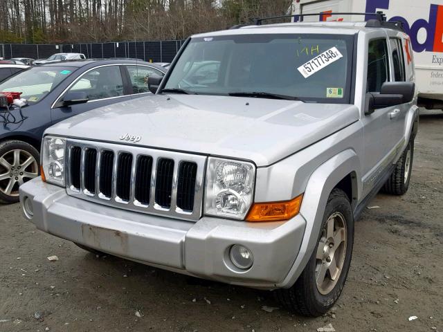 1J4RG4GK0AC118142 - 2010 JEEP COMMANDER Gümüş foto 2