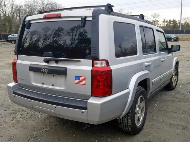 1J4RG4GK0AC118142 - 2010 JEEP COMMANDER Gümüş foto 4