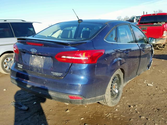 1FADP3J25GL202328 - 2016 FORD FOCUS TITA BLUE photo 4