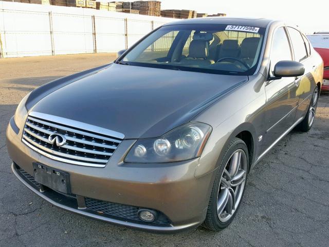 JNKAY01E46M112257 - 2006 INFINITI M35 BASE TAN photo 2