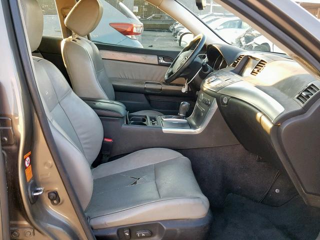 JNKAY01E46M112257 - 2006 INFINITI M35 BASE TAN photo 5