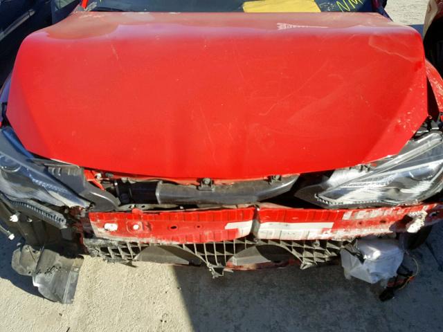 JF1ZNAA18D1730587 - 2013 TOYOTA SCION FR-S RED photo 7