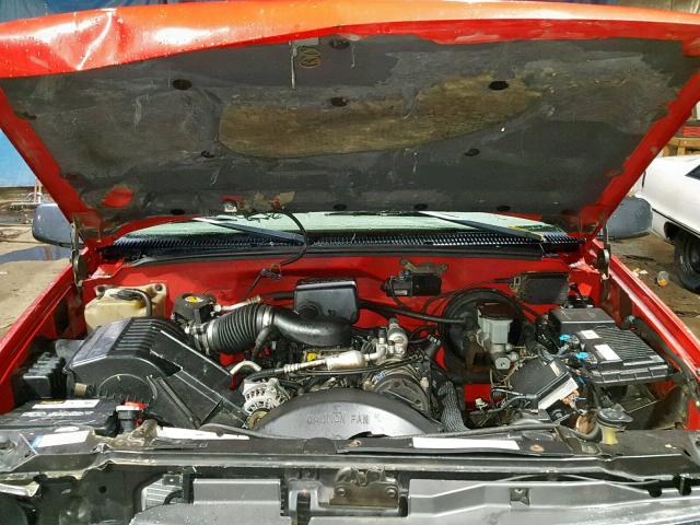 2GCEC19R5W1184126 - 1998 CHEVROLET GMT-400 C1 RED photo 7