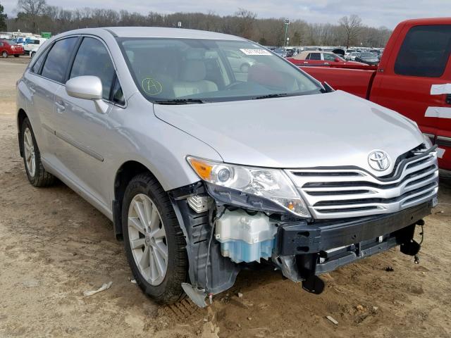 4T3ZA3BB3AU030787 - 2010 TOYOTA VENZA BASE SILVER photo 1