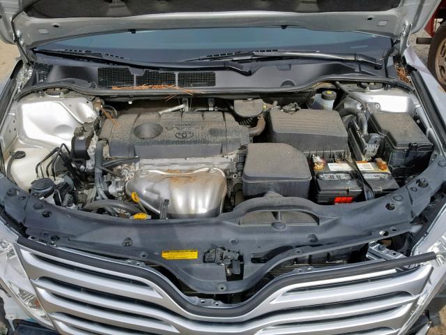 4T3ZA3BB3AU030787 - 2010 TOYOTA VENZA BASE SILVER photo 7