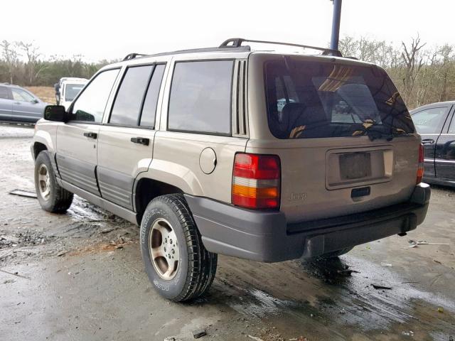 1J4FX58S0VC569522 - 1997 JEEP GRAND CHER GRAY photo 3