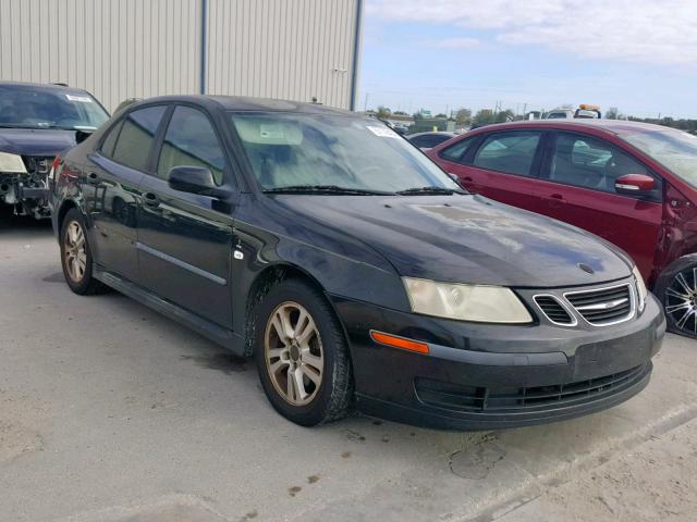 YS3FD49Y671002105 - 2007 SAAB 9-3 2.0T BLACK photo 1