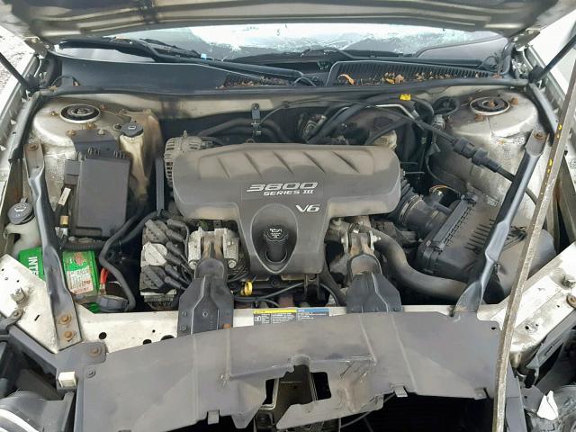 2G4WC532051274687 - 2005 BUICK LACROSSE C SILVER photo 7