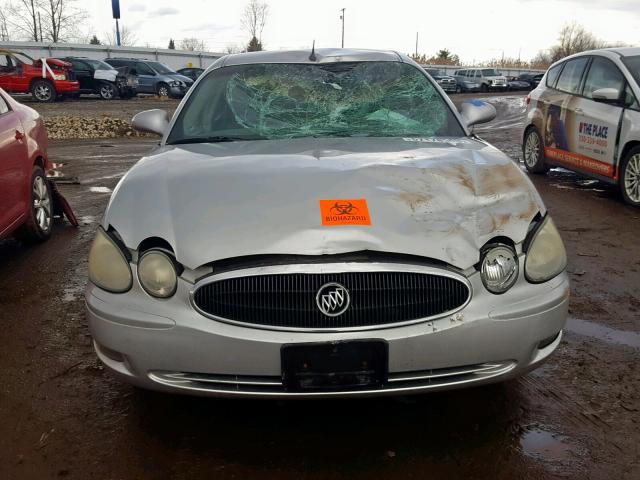 2G4WC532051274687 - 2005 BUICK LACROSSE C SILVER photo 9