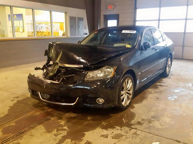 JNKAY01F18M655626 - 2008 INFINITI M35 BASE BLACK photo 2