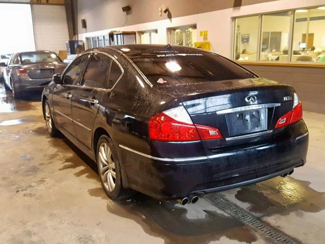 JNKAY01F18M655626 - 2008 INFINITI M35 BASE BLACK photo 3