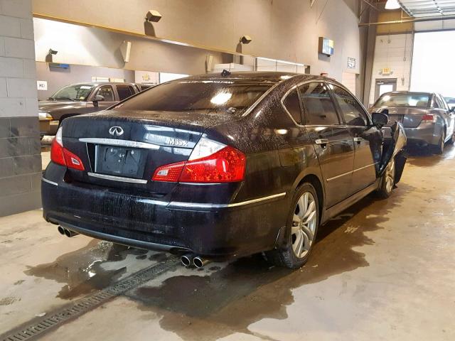 JNKAY01F18M655626 - 2008 INFINITI M35 BASE BLACK photo 4