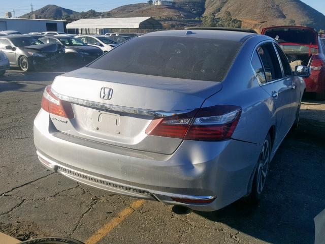 1HGCR2F79GA218687 - 2016 HONDA ACCORD EX SILVER photo 4