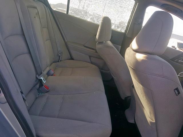 1HGCR2F79GA218687 - 2016 HONDA ACCORD EX SILVER photo 6