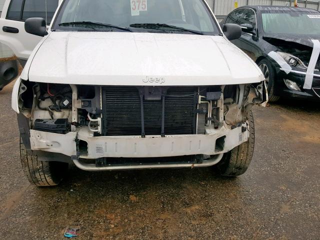 1J4GX48S94C218556 - 2004 JEEP GRAND CHER WHITE photo 9