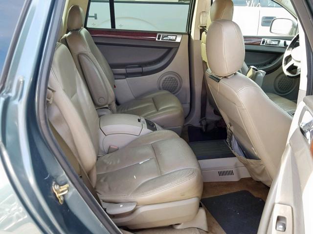 2A8GM68X97R114031 - 2007 CHRYSLER PACIFICA T GREEN photo 6