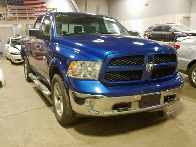 1C6RR7LG5ES368904 - 2014 RAM 1500 SLT BLUE photo 1