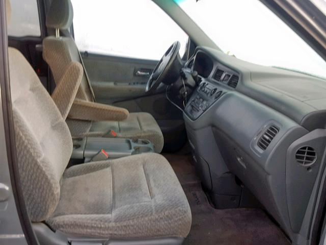 2HKRL18551H548942 - 2001 HONDA ODYSSEY LX GRAY photo 5