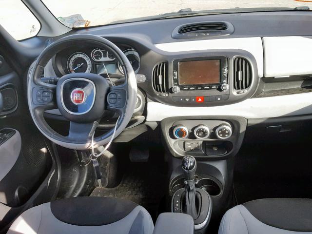 ZFBCFABH5EZ025101 - 2014 FIAT 500L EASY RED photo 9