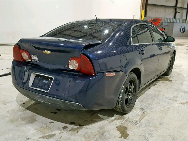 1G1ZG57B684201406 - 2008 CHEVROLET MALIBU LS 蓝色 照片 4