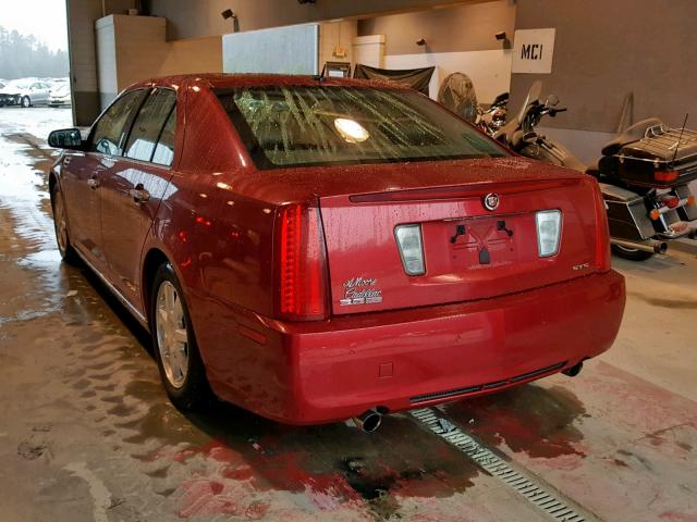 1G6DK67V080131878 - 2008 CADILLAC STS RED photo 3