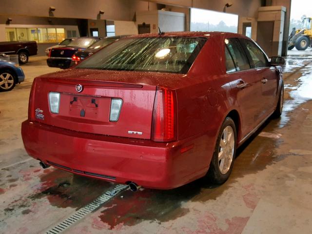 1G6DK67V080131878 - 2008 CADILLAC STS RED photo 4