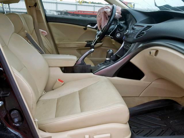 JH4CU2F61DC006255 - 2013 ACURA TSX TECH BLACK photo 5